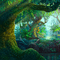 Y.A.M._Fantasy forest background - zadarmo png animovaný GIF
