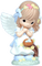 precious moments angel girl - gratis png animerad GIF