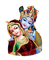 Radha Krishna - zadarmo png animovaný GIF