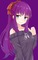 Girl Kawaii ''Purple'' - by StormGalaxy05 - png gratis GIF animado