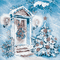soave background animated christmas winter house - GIF animate gratis GIF animata