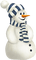 Kaz_Creations Christmas Winter Snowman - ilmainen png animoitu GIF
