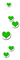 Hearts.White.Green - PNG gratuit GIF animé