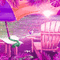 SA./ anim.beach.tropical.pink.purple.idca - Kostenlose animierte GIFs Animiertes GIF