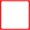 munot - rahmen rot - red frame - cadre rouge - PNG gratuit GIF animé
