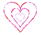 MMarcia gif glitter coração coeur - Nemokamas animacinis gif animuotas GIF