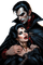 loly33 couple vampire - png gratis GIF animado