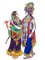 Radha Krishna - ilmainen png animoitu GIF