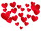 Kaz_Creations Valentine Deco Love  Hearts - bezmaksas png animēts GIF