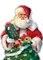 Rena Santa Claus Weihnachten - PNG gratuit GIF animé