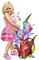 Girl with a rabbit. Easter. Spring. Leila - bezmaksas png animēts GIF