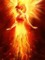 Kaz_Creations Fire Flames Deco Woman Femme - PNG gratuit GIF animé