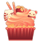 Cupcake - nemokama png animuotas GIF