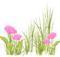Kaz_Creations Deco Flowers Flower  Colours Grass - PNG gratuit GIF animé