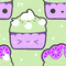 fond cupcake menthe - Free PNG Animated GIF
