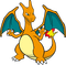 Pokemon Charizard - ingyenes png animált GIF