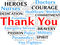 Thank you to Covid-19 first responders - gratis png animerad GIF