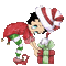 Christmas Betty Boop bp - Бесплатный анимированный гифка анимированный гифка