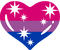 Bi Pride heart - 免费PNG 动画 GIF