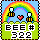 Pixel Bee #322 Patch - GIF animado grátis Gif Animado