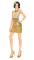 woman in gold - безплатен png анимиран GIF