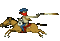 Riding Shooting Cowboy - GIF animé gratuit GIF animé