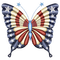 Papillon américain "Léa" - GIF animé gratuit