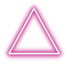 neon triangle Bb2 - PNG gratuit GIF animé