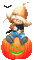 Scarecrow Pumpkin GIF - Darmowy animowany GIF animowany gif