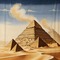 Egyptian Pyramids - nemokama png animuotas GIF