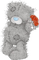 gray bear rose - Free PNG Animated GIF
