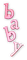 soave text baby pink - PNG gratuit GIF animé
