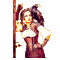 steampunk woman - 無料のアニメーション GIF アニメーションGIF