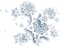 Snowflake Winter Blue - GIF animé gratuit