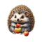 hedgehog - darmowe png animowany gif