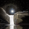 cascata notte - Ilmainen animoitu GIF animoitu GIF