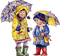 dolceluna baby spring child summer  umbrella - png gratis GIF animado