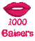 1000 bisous - Бесплатный анимированный гифка анимированный гифка