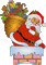 Santa - Nemokamas animacinis gif animuotas GIF