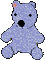 Babyz Blue Teddy Bear - Free animated GIF Animated GIF