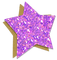 yoshi's crafted world purple star - zdarma png animovaný GIF