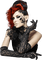 gothic woman in black by nataliplus - PNG gratuit GIF animé