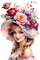 loly33 femme printemps fleur - kostenlos png Animiertes GIF