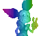 Rainbow Spinel - GIF animado gratis GIF animado