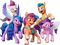 MLP G5 group - kostenlos png Animiertes GIF