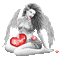 soave woman animated fantasy angel valentine heart - Zdarma animovaný GIF animovaný GIF