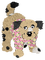 Petz Dog in Flower Sweater - PNG gratuit GIF animé