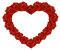 Heart roses - bezmaksas png animēts GIF