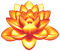 nbl-gold lotus - PNG gratuit GIF animé