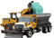 road salt on plow truck action - PNG gratuit GIF animé